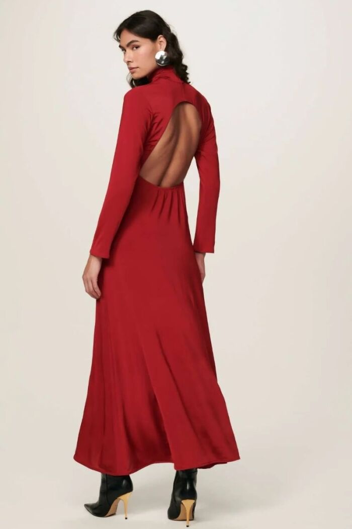 Imagem de Vestido Tati Vermelho Tango Le Blog