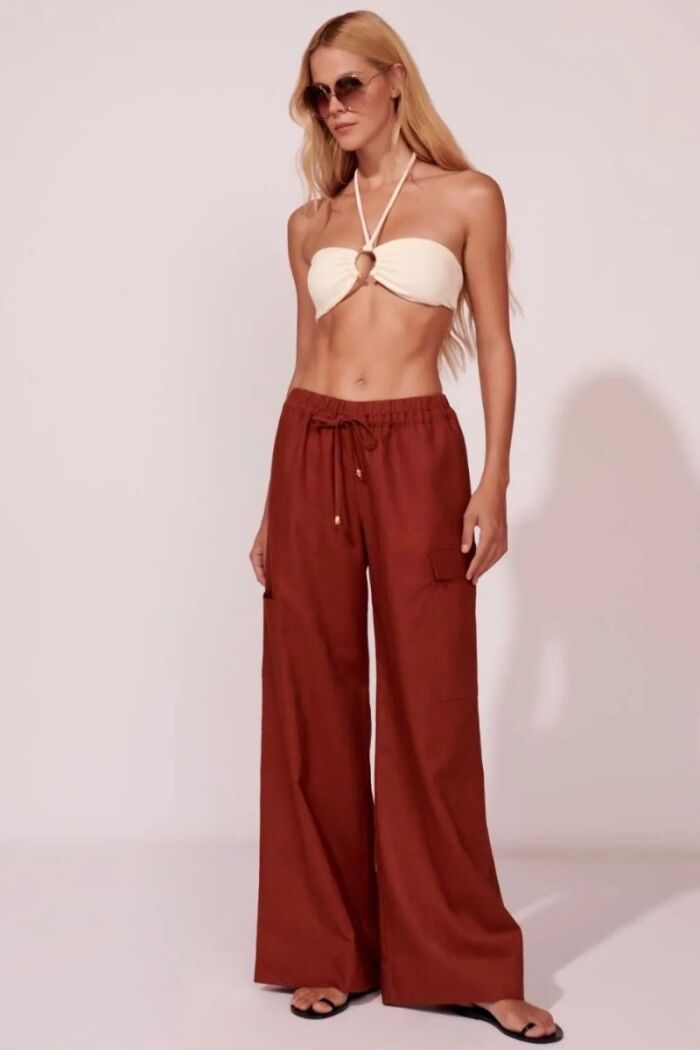 Imagem de Calça Camelia Marrom Cacau Le Blog