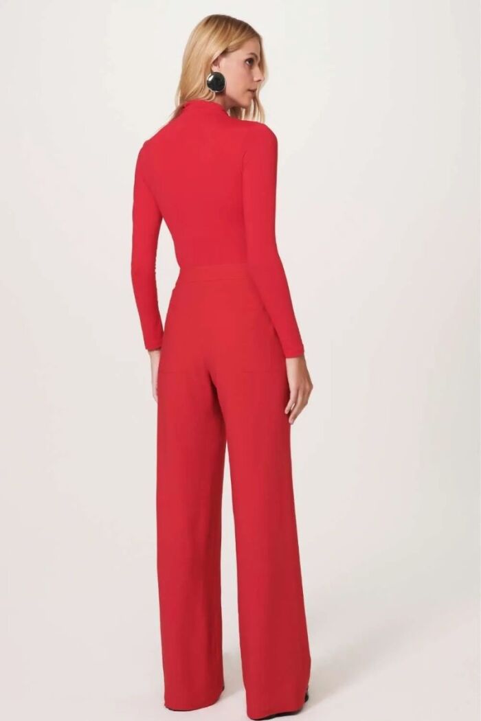 Imagem de Calça Leila Vermelha Le Blog