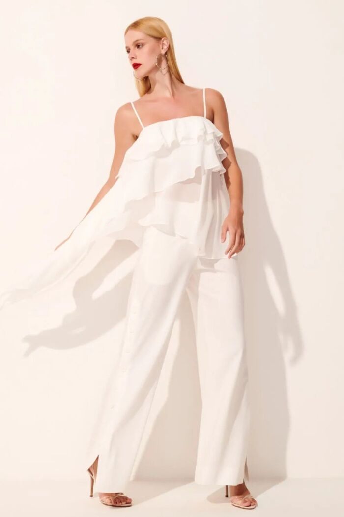 Imagem de Calça Amelie Off White Le Blog