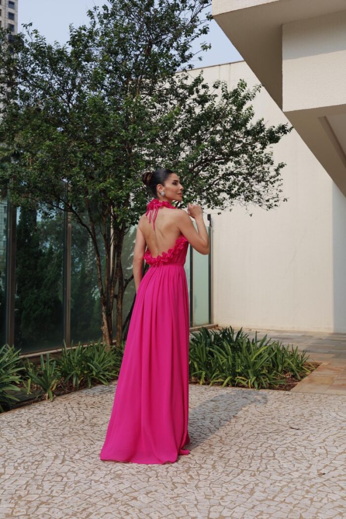 Imagem de Vestido Paola Pink D´teliê