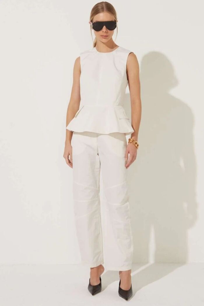 Imagem de Calça Antônia Off White Le Blog