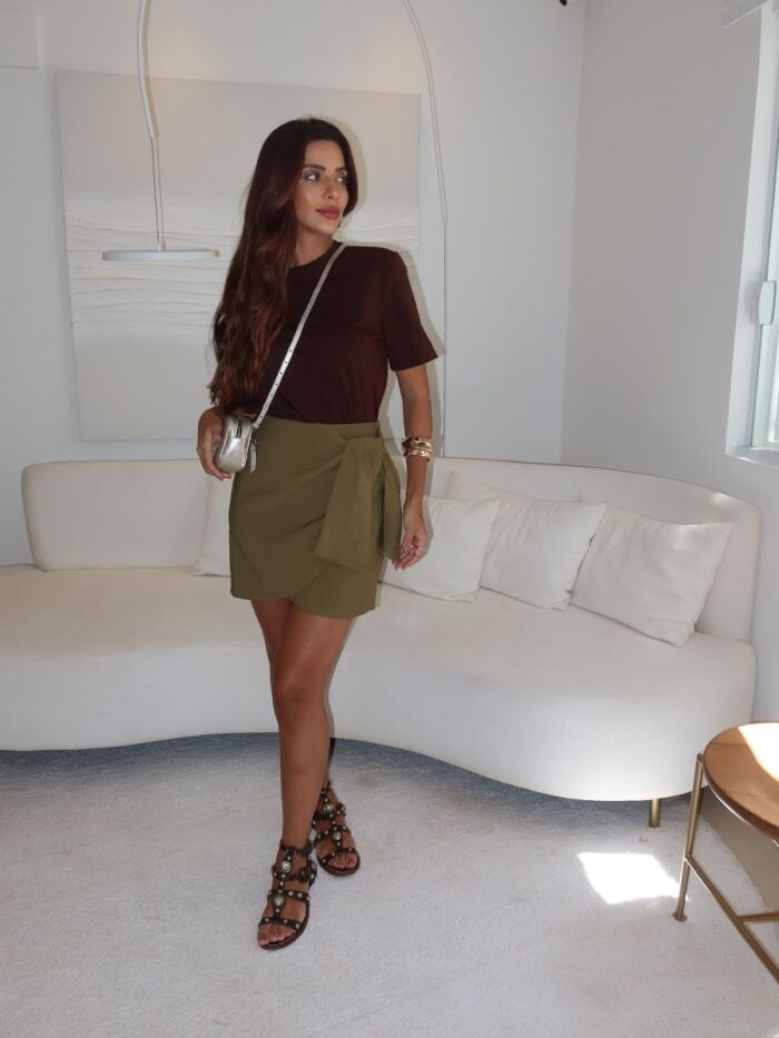 Imagem de Saia Transpasse Olívia