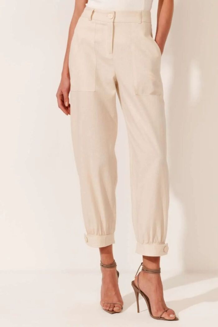 Imagem de Calça Bruna Bege Chalk Le Blog