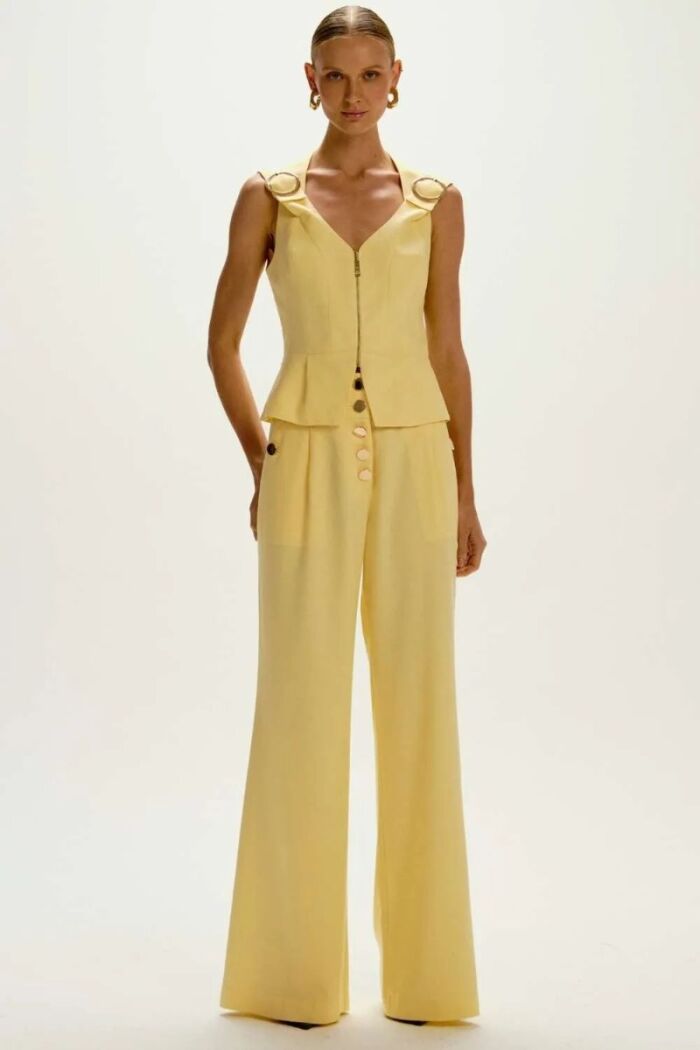 Imagem de Calça Olívia Amarelo Grace Le Blog