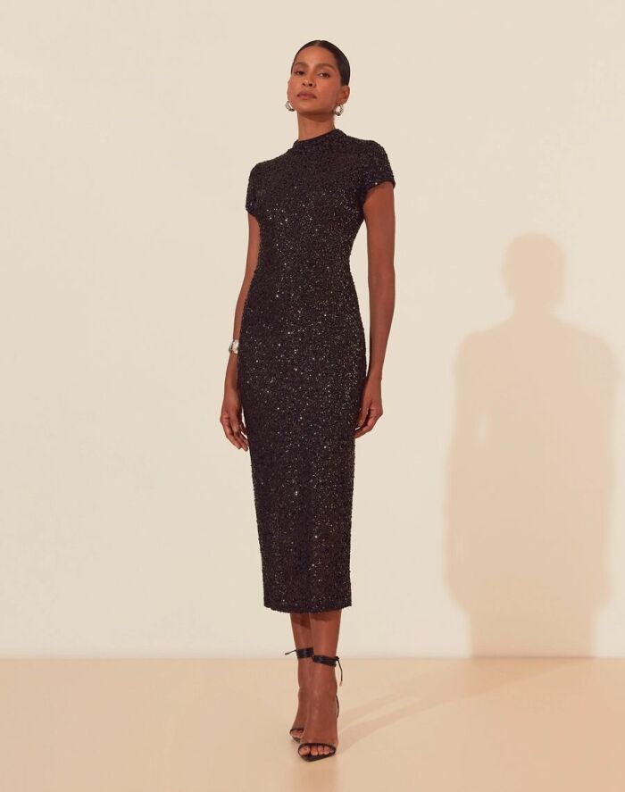 Imagem de Vestido Mídi Sara Preto Amissima