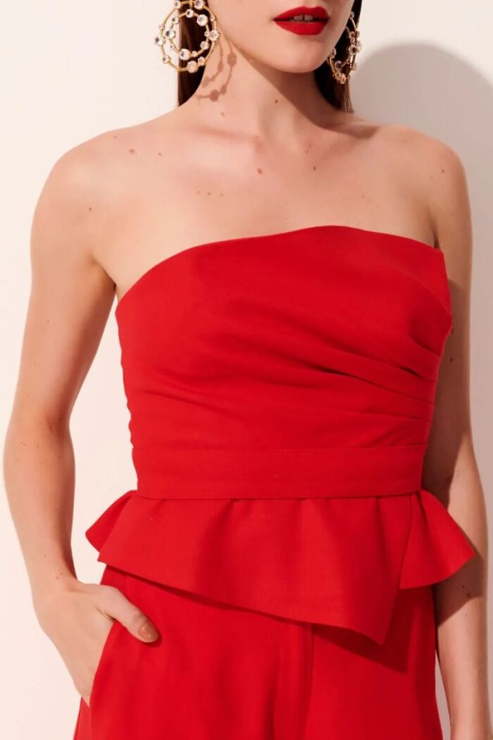 Imagem de Corselet Amelie Vermelho Le Blog