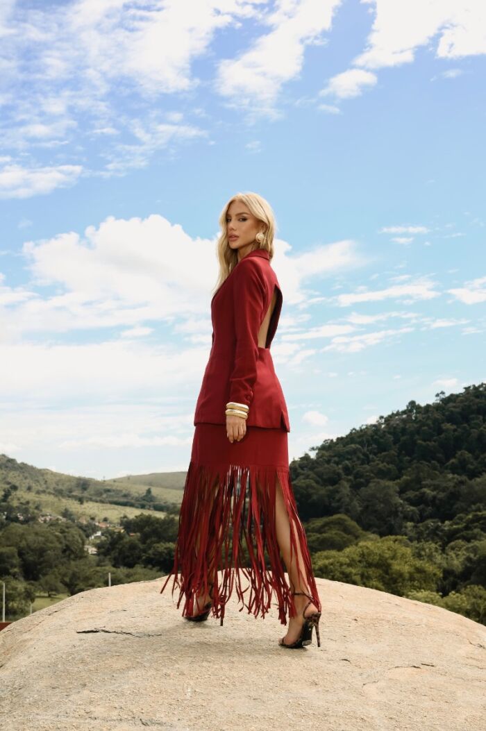 Imagem de Blazer Sônia Marsala Desnude