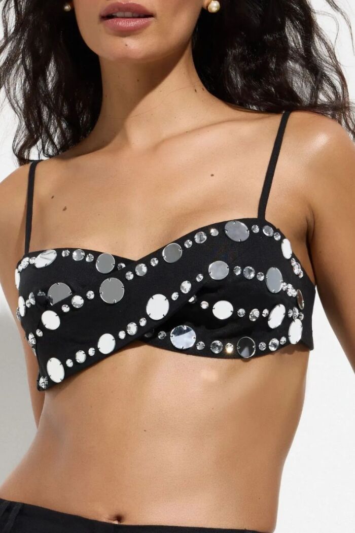 Imagem de Top Carmem Preto Le Blog