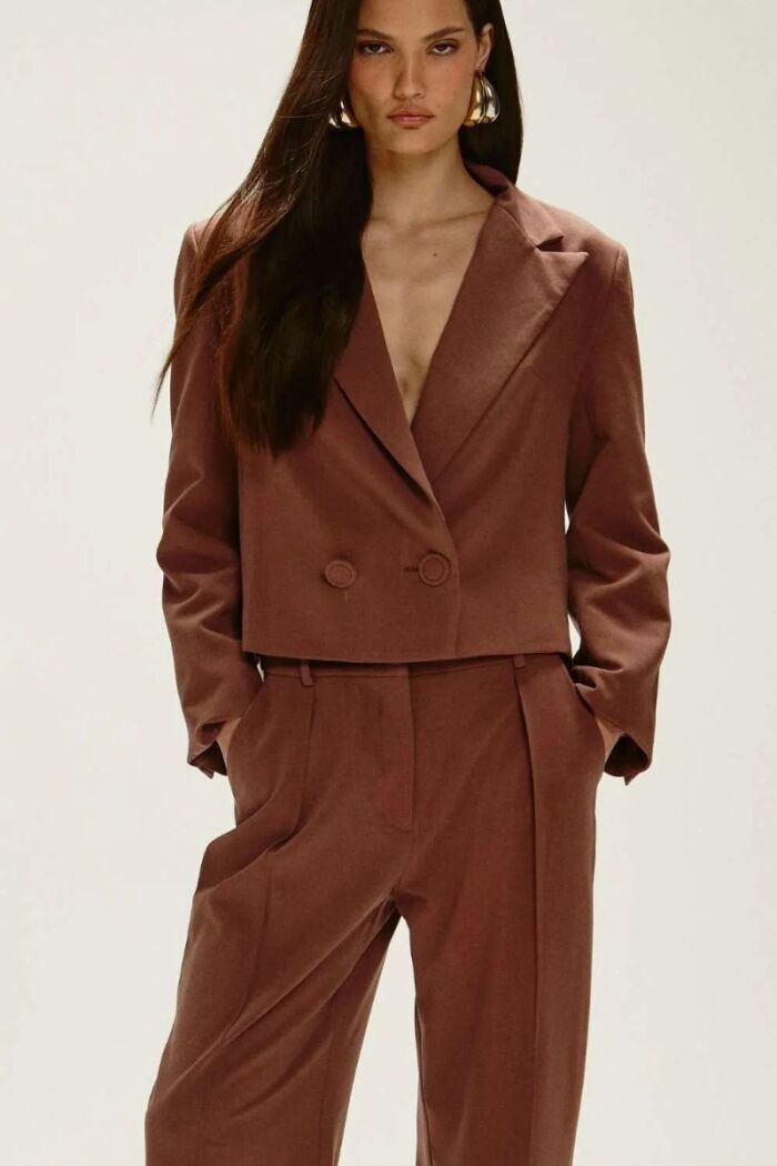 Imagem de Calça Rebeca Marrom Mocha Le Blog