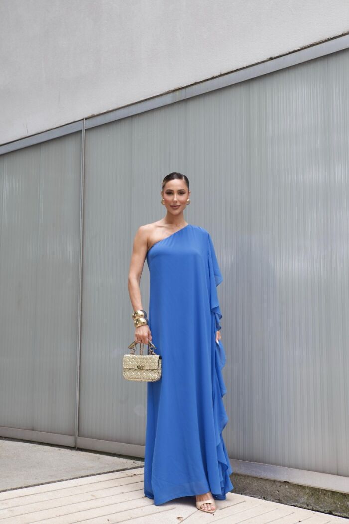 Imagem de Vestido Verônica Azul D´teliê