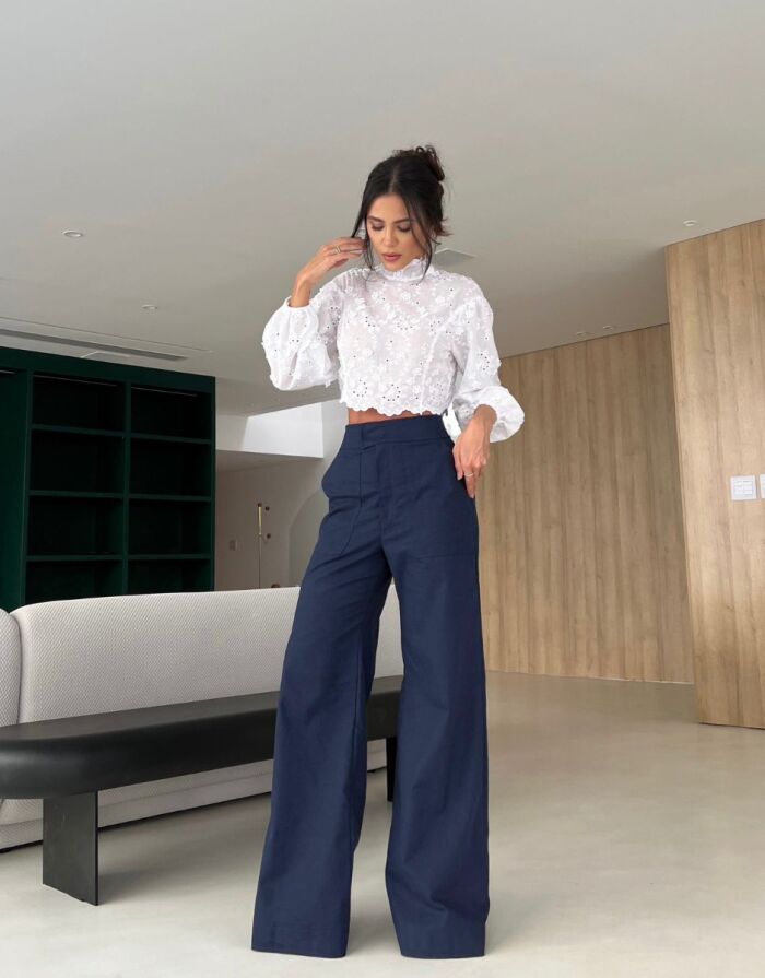 Imagem de Calça Bruna Azul Cloude