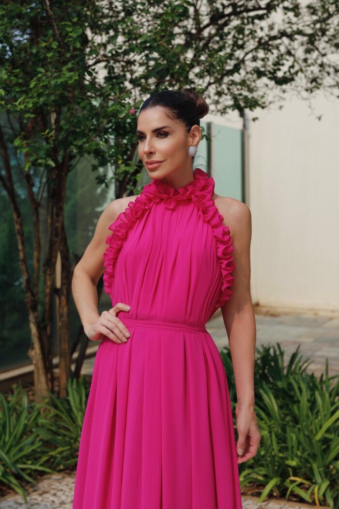 Imagem de Vestido Paola Pink D´teliê