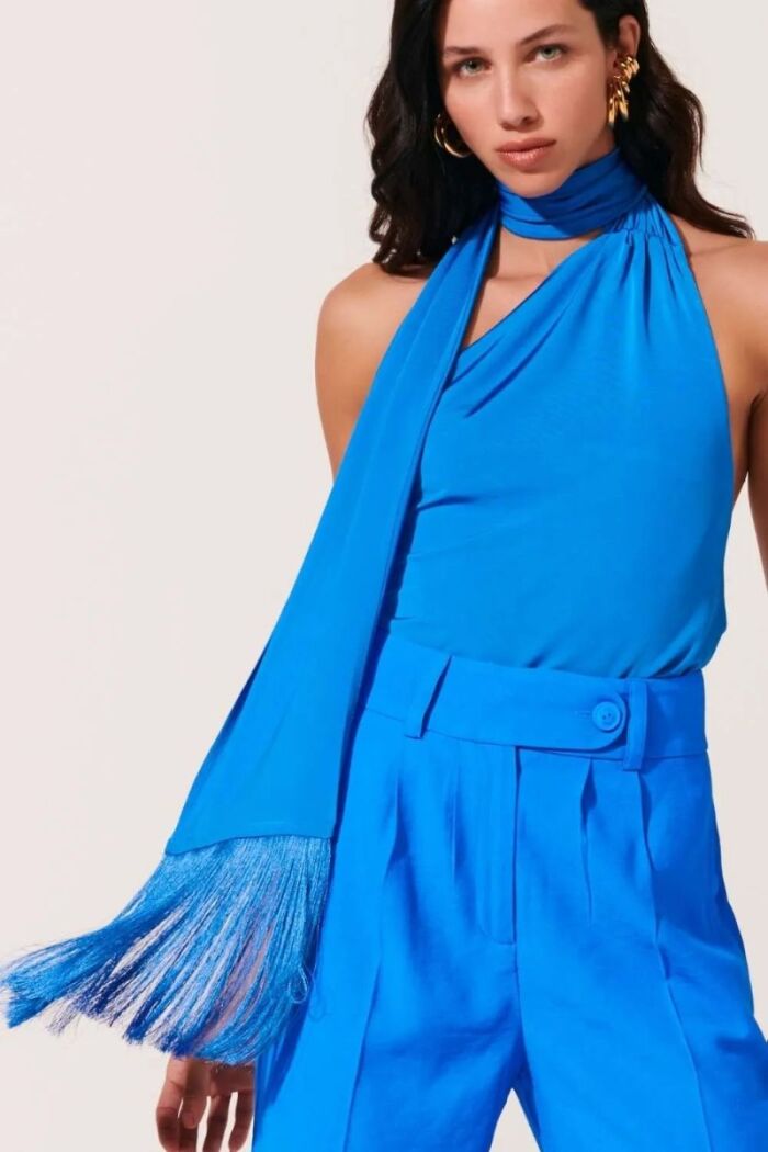 Imagem de Blusa Olga Azul Celeste Le Blog