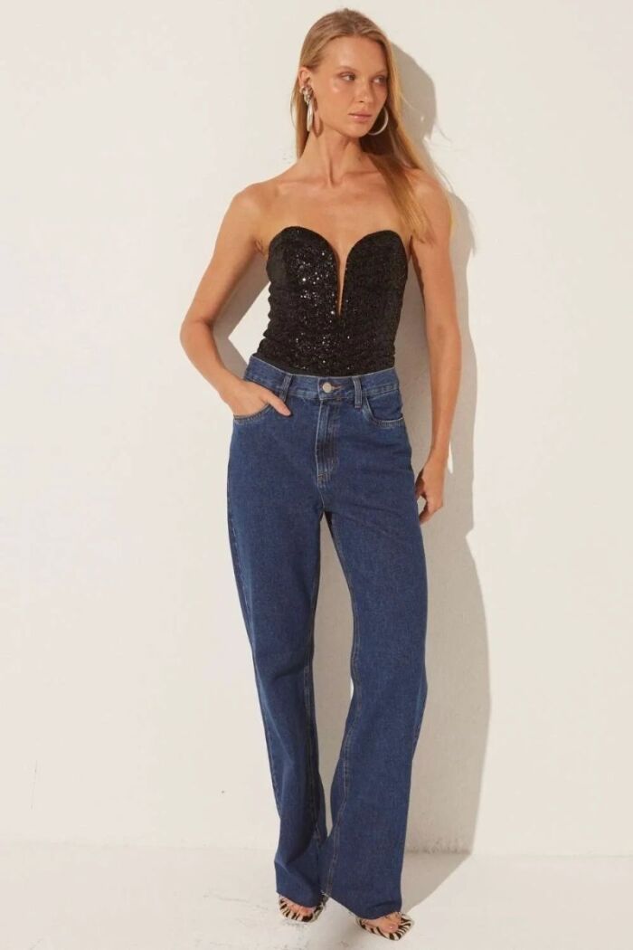 Imagem de Body Audrey Preto Le Blog