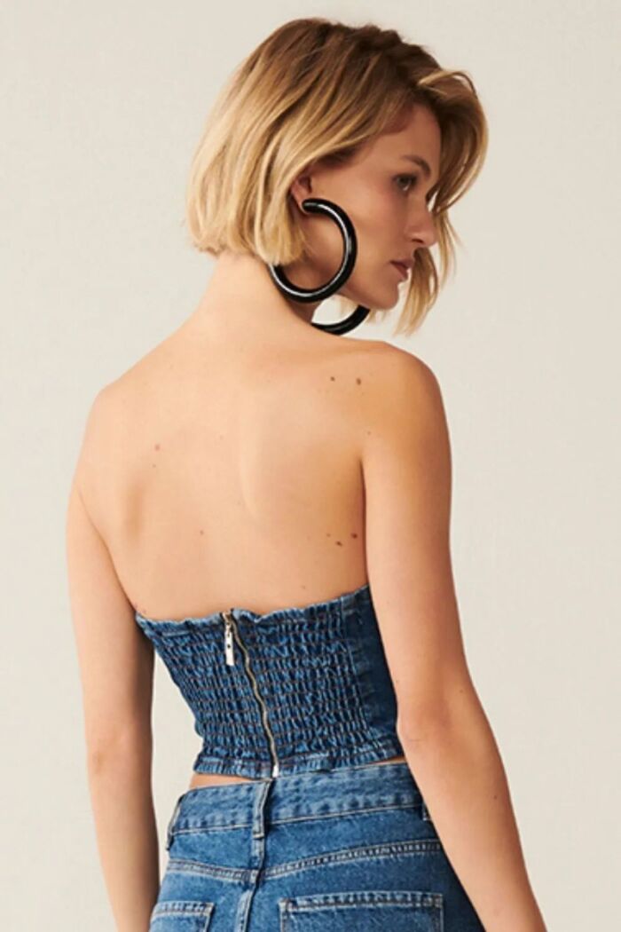 Imagem de Corselet Tamy Jeans Le Blog