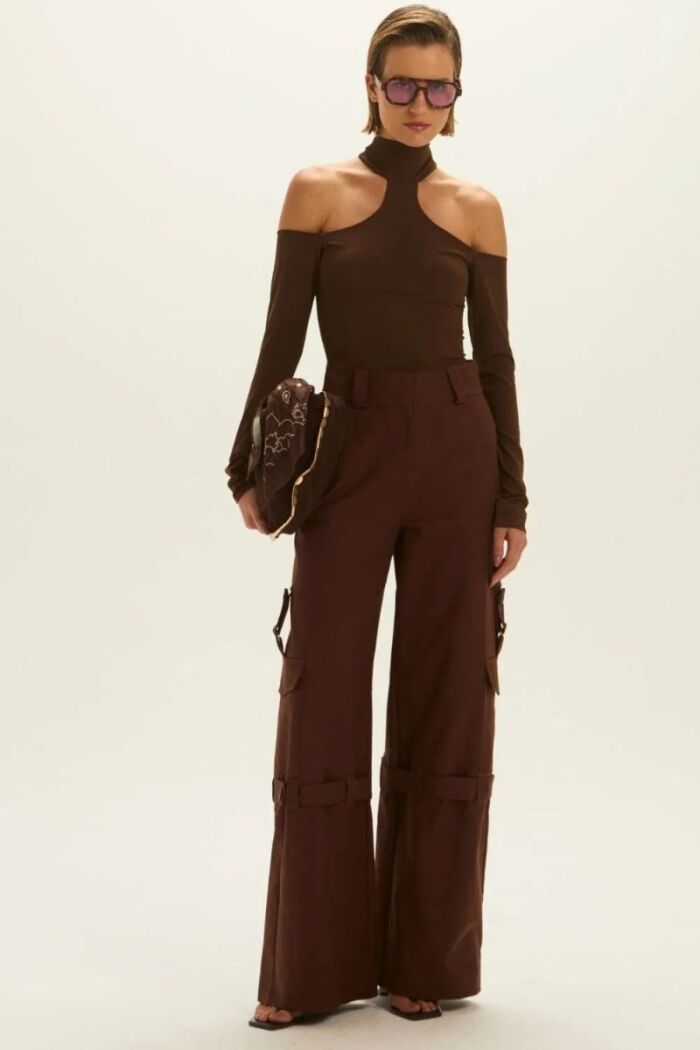 Imagem de Calça Dorotti Marrom Coffee Le Blog