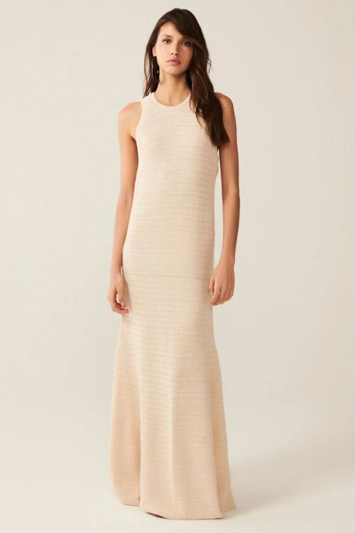 Imagem de Vestido Agatha Bege Mineral Le Blog