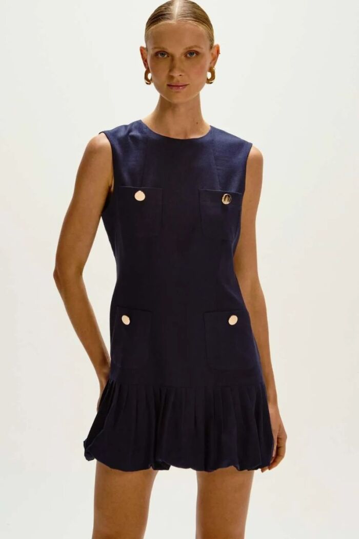 Imagem de Vestido Olívia Azul Marinho Le Blog