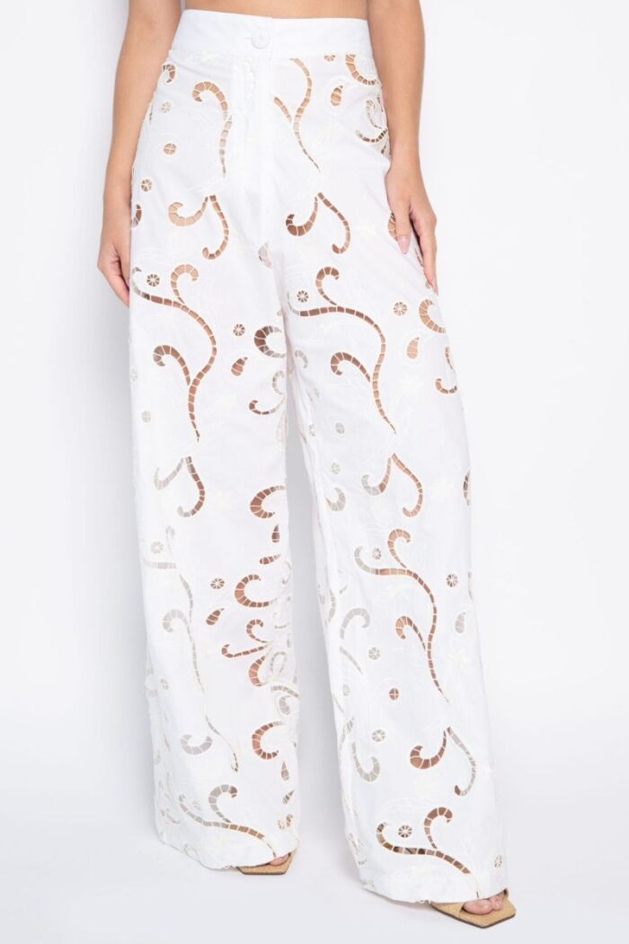 Imagem de Calça Maiara Branca Marie Mercié