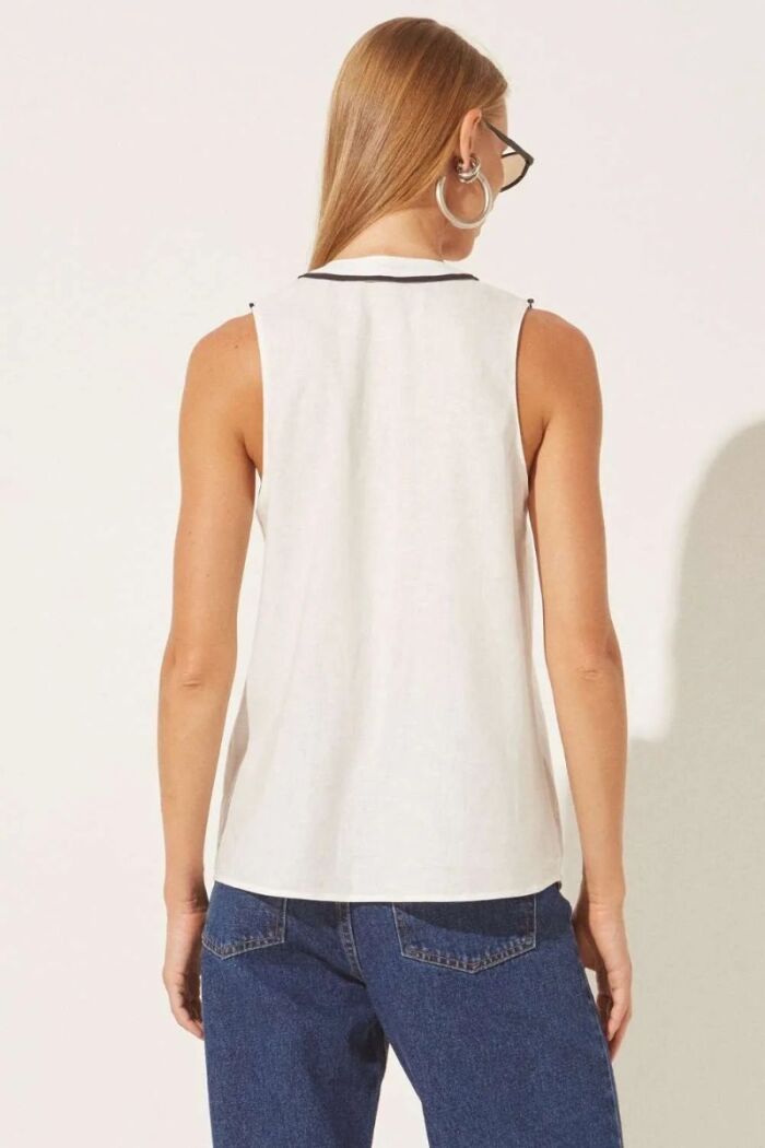 Imagem de Camisa Eudora Off White Le Blog