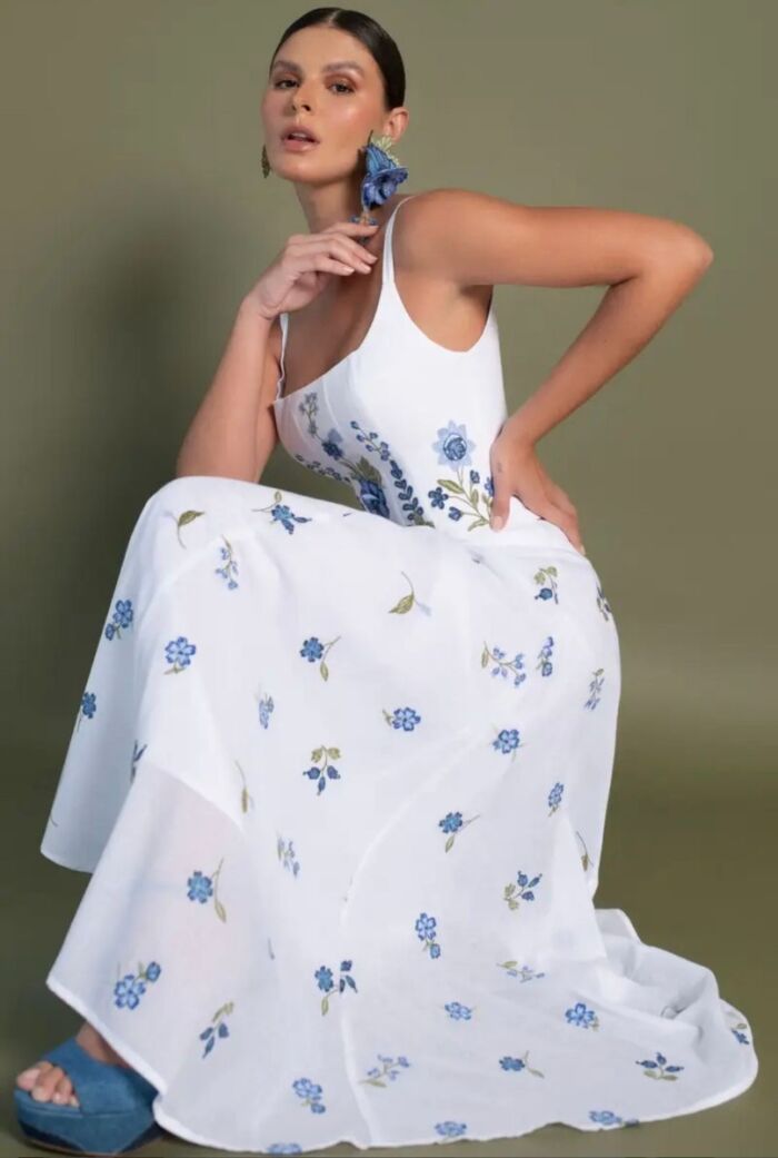 Imagem de Fabíola Top Bordado Marie Mercié