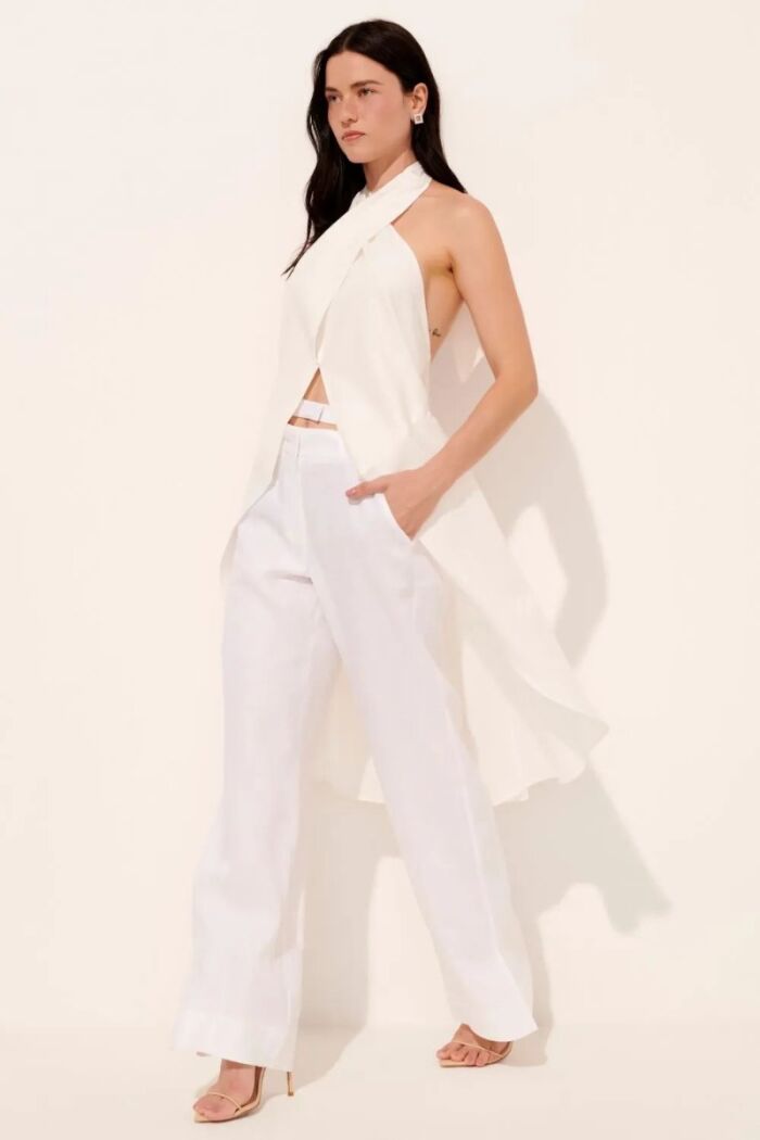 Imagem de Calça Carolina Off White Le Blog