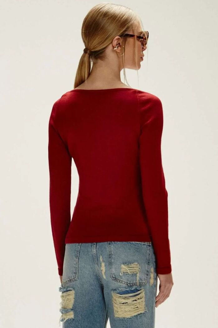 Imagem de Blusa Marluci Vinho Le Blog