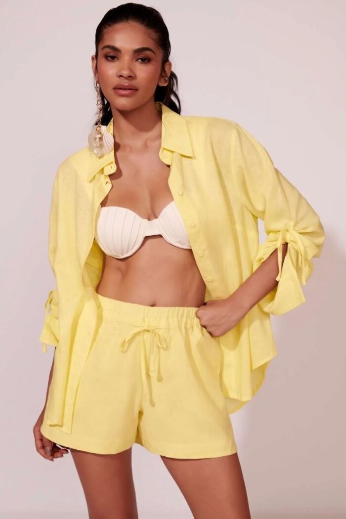 Imagem de Camisa Barbara Amarela Le Blog