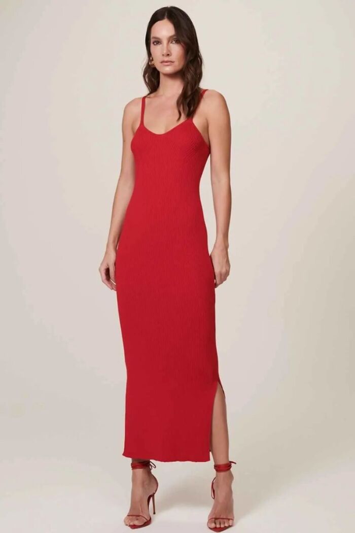 Imagem de Vestido Nanda Vermelho Le Blog