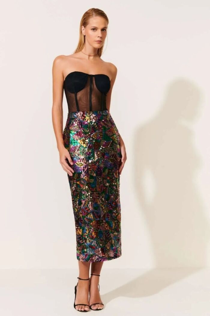 Imagem de Vestido Mídi Chloe Le Blog