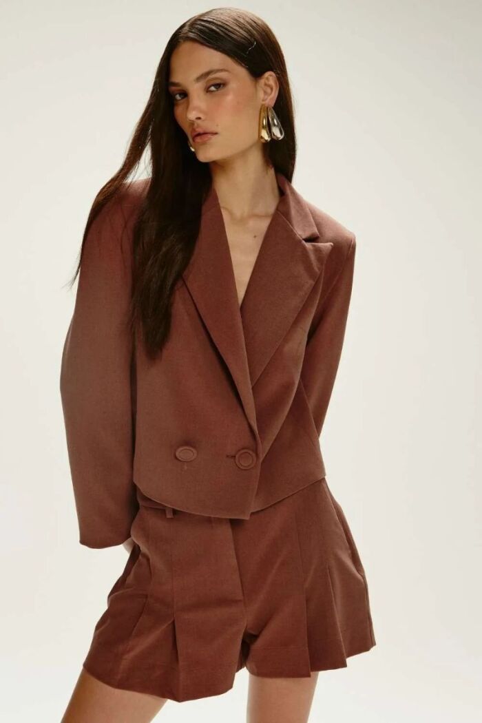 Imagem de Shorts Rebeca Marrom Mocha Le Blog