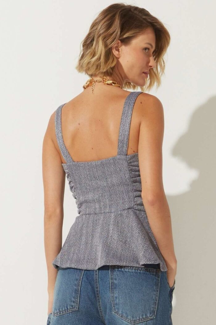 Imagem de Blusa Alana Chevron Le Blog