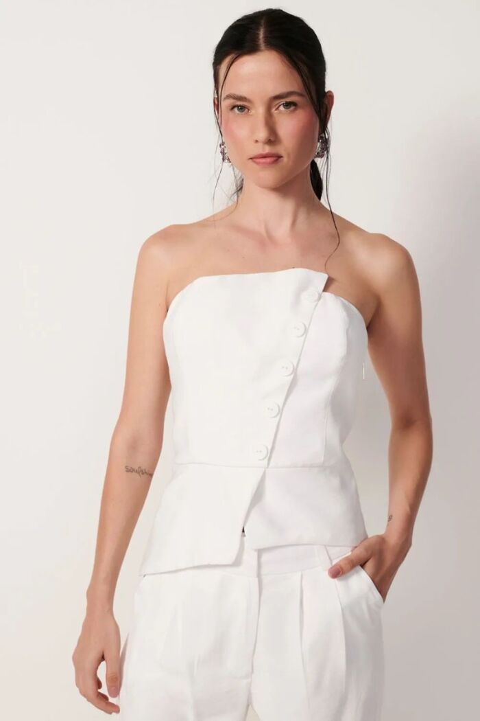 Imagem de Corselet Lila Off white Le Blog