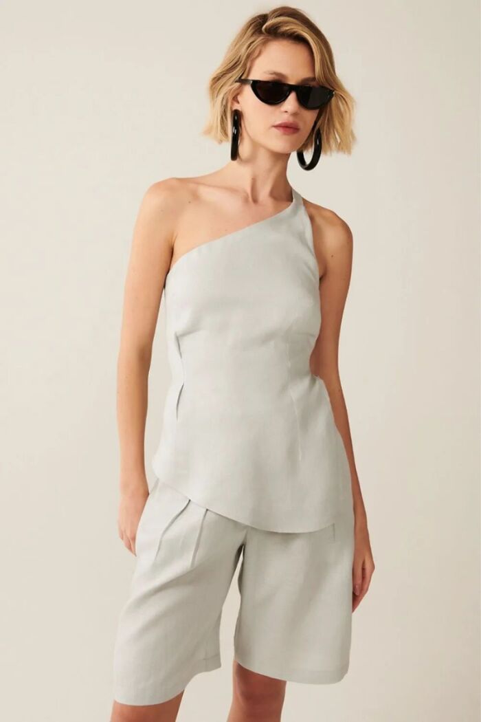 Imagem de Jorts Ana Cinza Le Blog