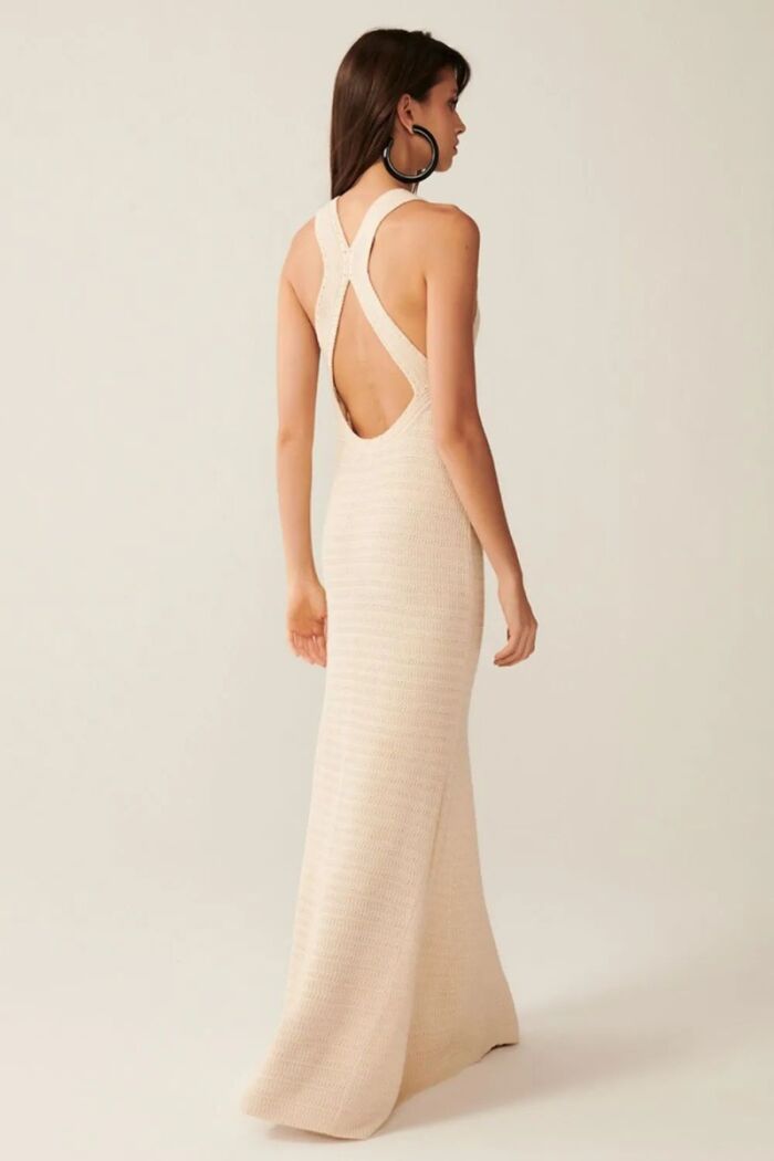 Imagem de Vestido Agatha Bege Mineral Le Blog