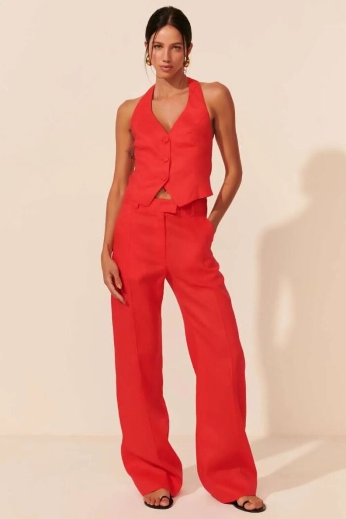 Imagem de Calça Lurdes Vermelha Smooth Le Blog