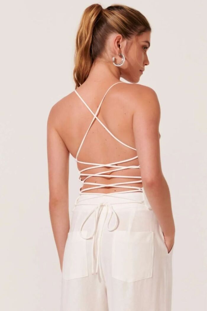 Imagem de Corselet Lívia Off White Le Blog