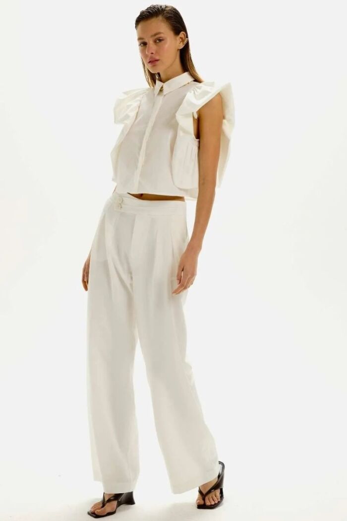 Imagem de Camisa Lígia Off White Le blog