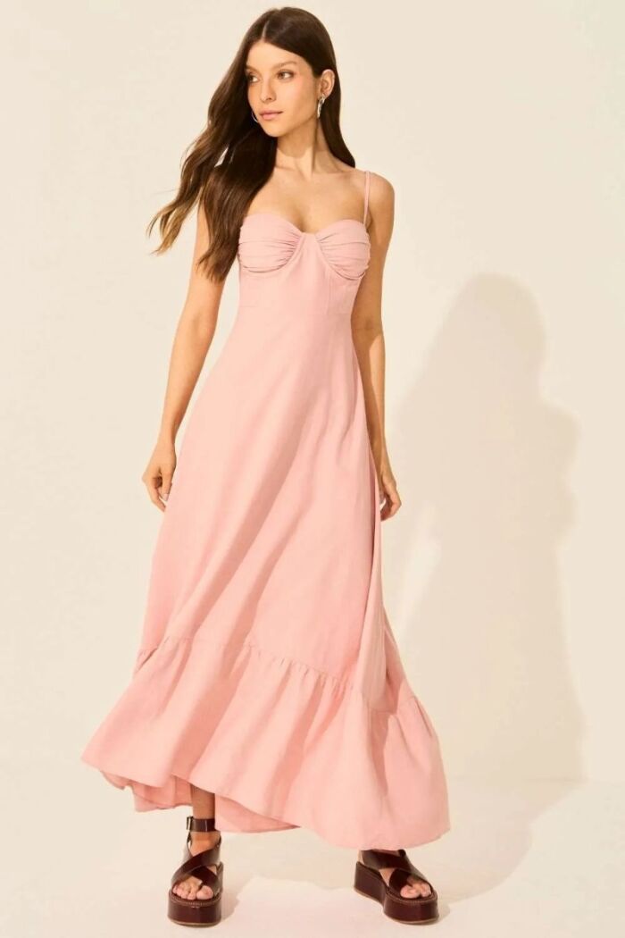 Imagem de Vestido Iris Rosa Florid Le Blog