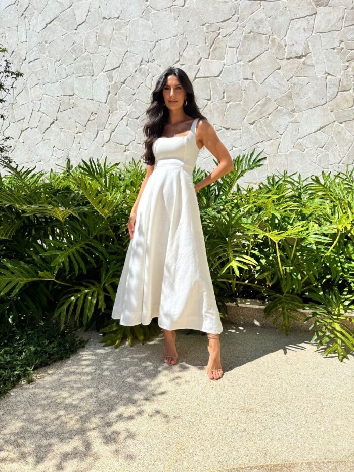 Imagem de Vestido Maria Off White Cloude