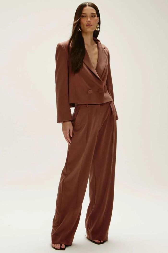 Imagem de Calça Rebeca Marrom Mocha Le Blog