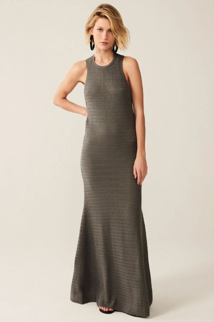 Imagem de Vestido Agatha Cinza Stone