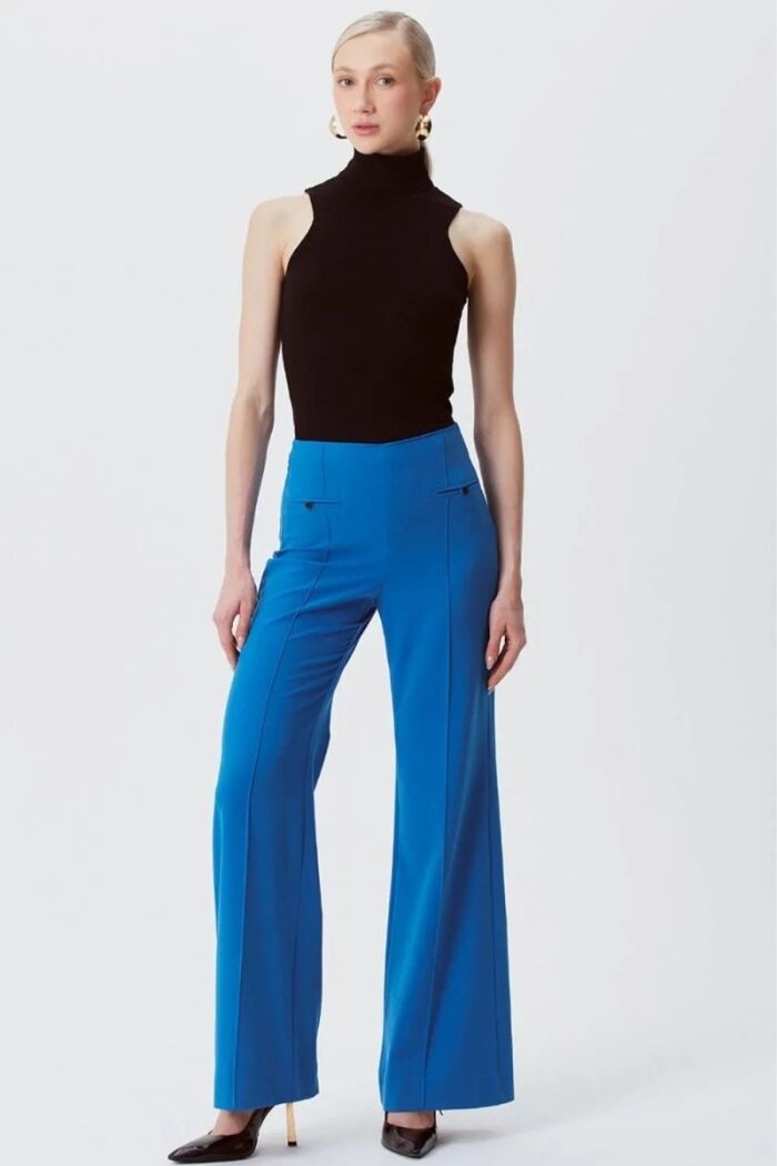 Imagem de Calça Flora Azul Horizon Le Blog