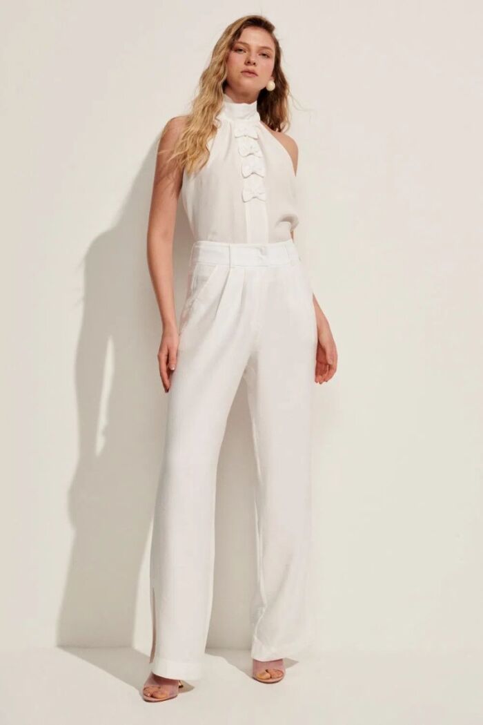 Imagem de Calça Marcelle Nova Off White Le Blog