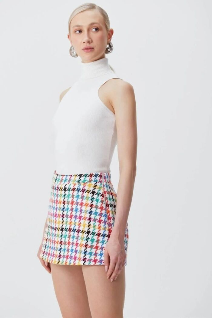 Imagem de Short Saia Zoe Off White Le Blog