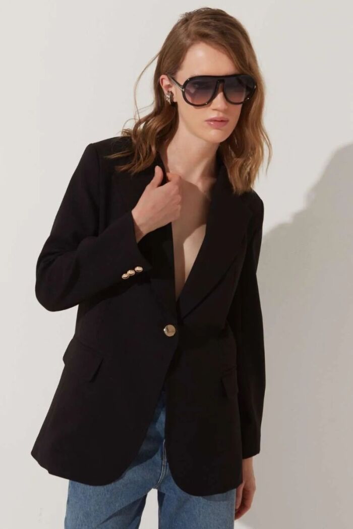 Imagem de Blazer Dolores Preto Le Blog