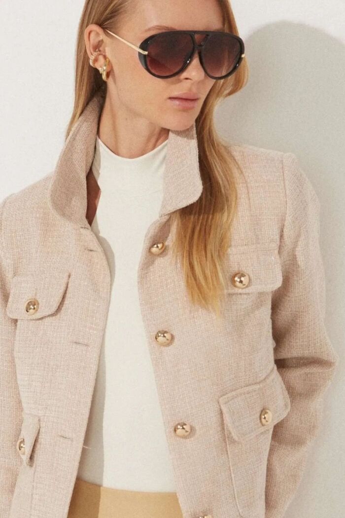 Imagem de Casaco Vicky Bege Classic