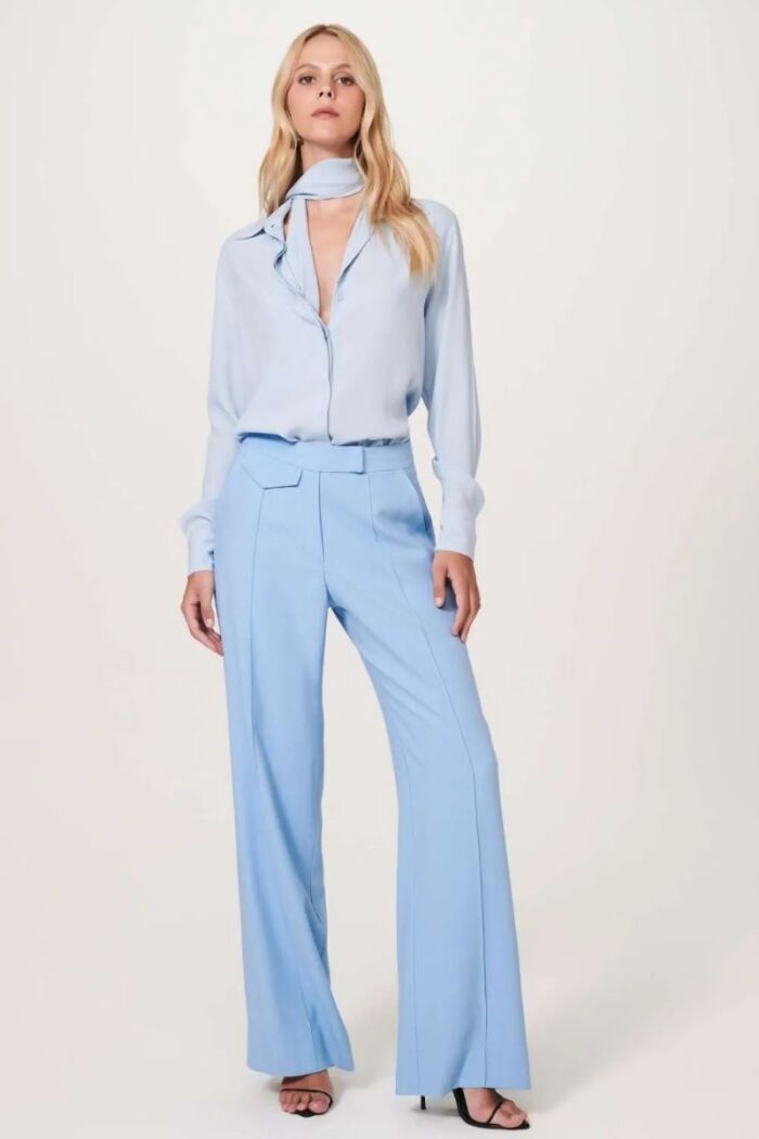 Imagem de Calça Leila Azul Glacial Le Blog