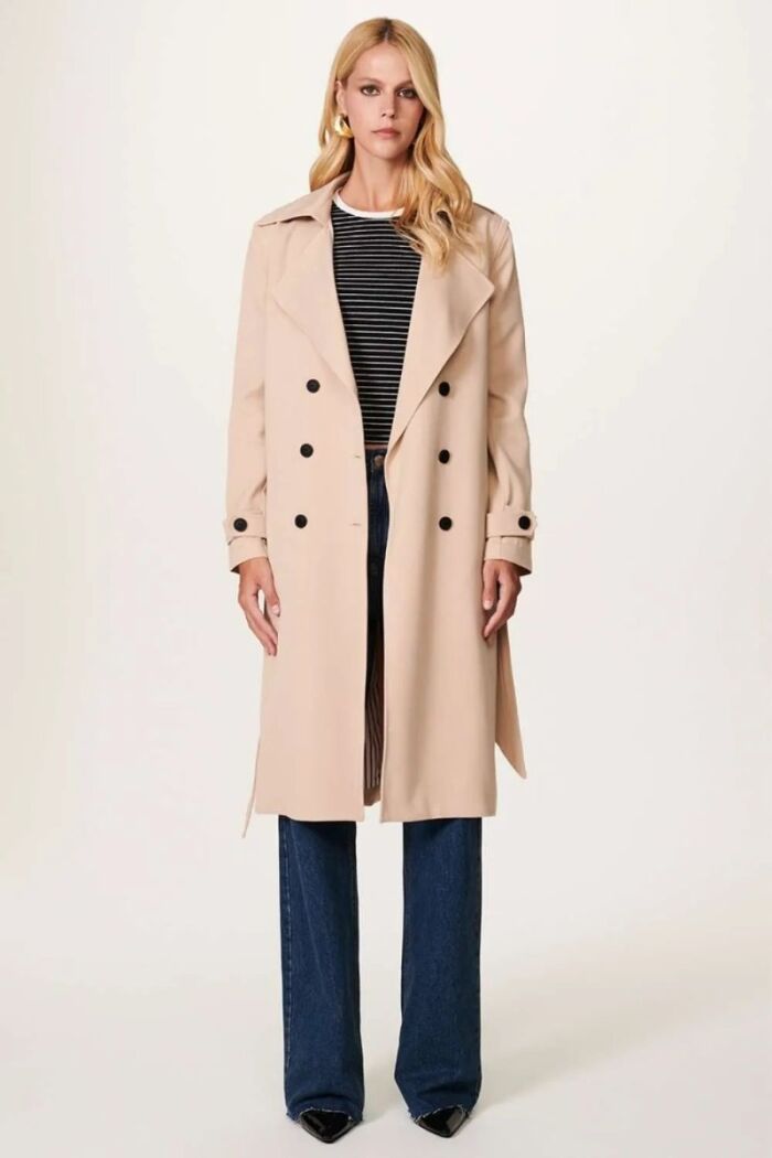 Imagem de Trench Coat Fran Bege Chalk